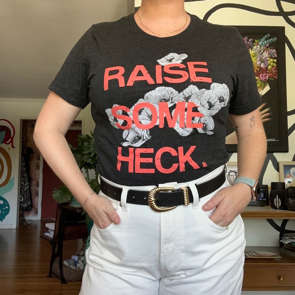 Raise Some Heck Tyler Thrasher T Shirt. Size S. Like New.